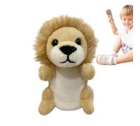 Marionnettes avec animaux, Marionnettes avec animaux pour enfants - Marionnettes d'hippopotame - Jolies amis du zoo Marionnettes à la main en peluche Marionnettes de tigre Marionnettes à doigts sur le