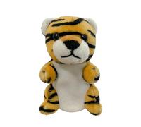 Marionnettes avec animaux réalistes, Marionnettes avec animaux pour enfants, Marionnettes à doigts tigre - Jolies amis du zoo Marionnettes à la main en peluche Marionnettes de tigre Marionnettes à