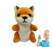 Marionnettes d'animaux, d'animaux pour, À Doigt De Renard, D'écureuil Mignonnes, Main Renard en Peluche Douce Les Tout-Pet