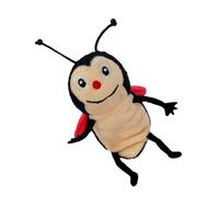 Marionnettes d'animaux en Peluche pour,Marionnettes d'animaux - Marionnettes coccinelles | Marionnettes à Doigt d'abeille Mignonnes, marionnettes à Main Chenille en Peluche Douce pour Tout-Petits de