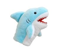 Marionnettes d'animaux - Jouet requin en peluche avec bouche mobile - Marionnette en peluche - Pour la maison, la famille, la salle de jeux, la garderie, la salle de classe, les fêtes et le théâtre