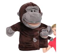Marionnettes d'animaux, marionnettes à doigt, mignonnes marionnettes en peluche avec mobile, fournitures d'interprétation de théâtre, en peluche éducative pour jouer à des rôles d'enseignement
