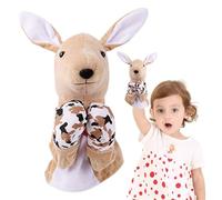 Marionnettes d'animaux, marionnettes à main, Boxing Kung Fu Animal Hand Puppet avec sons et action | Toy Plush Plush Releged Educational Play Storytelling pour l'anniversaire