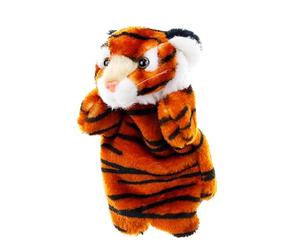 Marionnettes De Doigt Tigre - 3 Pouces Peluche Douce, Jouet De Main Animal, Design Dessin Anime | Poupee Tigre pour Adultes, Doigt Conte De Fees Jeu De Role & Education Objet Poupee