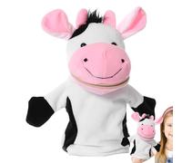 Marionnettes en peluche - jouets animaux de 9,84 pouces pour | Marionnettes de dessins animés drôles pour les performances théâtrales, l'apprentissage d'âge préscolaire, les activités de jeu