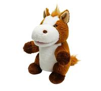 Marionnettes en peluche - marionnettes à main de 9,84 pouces pour , jouet éducatif d'apprentissage précoce | marionnettes de jeu de rôles d'animaux diffus pour les performances scolaires et