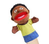 Marionnettes familiales - Marionnette en peluche qui raconte des histoires | Marionnette interactive de jeu d'imagination, maison scolaire avec téléphone portable pour filles, garçons, émotions