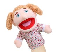 Marionnettes familiales, marionnettes familiales pour | Marionnettes jouets de jeu de rôle | Marionnette en peluche douce pour raconter des histoires, spectacles de théâtre avec bouche mobile pour fil