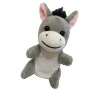 Marionnettes - Jeu Jouets Apprentissage Doux, Poupées Histoires Interactives | Présentations Peluche Animaux Faux Spectacle Rôle, Cadeau Théâtre Éducatif, Chiffres Jeu Farcis Âne Poulet