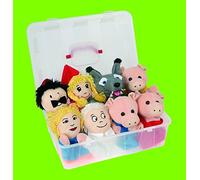Marionnettes Le Chaperon Rouge + 3 Petits Cochons + Cd -Lot De 8