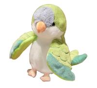 Marionnettes main perroquet - 20 cm Jouet en peluche | Marionnettes animaux | Oiseau en peluche, jeu de rôle interactif, enseignement, anniversaire , matériau doux et sûr pour la peau