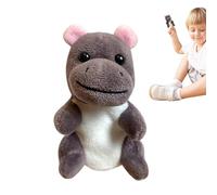Marionnettes pour animaux racontant des histoires - Marionnettes en peluche de 9 cm pour zoo, tigre mignon et amis, set de marionnettes à thème théâtral, accessoire souple pour jeu éducatif