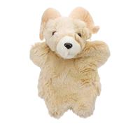 Marionnettes pour jeunes : en peluche d'animaux marionnettes à main, jouets interactifs en peluche de chèvre, poupées de remplissage et poupées mignonnes pour filles pour garçons