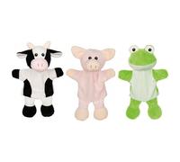 Marionnettes Vache Cochon Grenouille