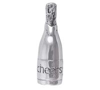 Mariposa Champagne Bottle Napkin Weight Silver Small