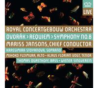 Mariss Jansons – Dvořák : Requiem / Symphonie n° 8 – CD – Warner Music