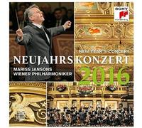 Mariss Jansons & Wiener Philharmoniker – Neujahrskonzert 2016 (New Year's Concert 2016) – Import – Sony