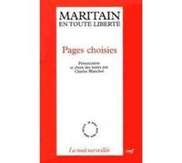 Maritain en toute liberté BLANCHET CHARLES (Auteur)