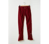 marithe & francois girbaud pantalons femme de couleur rouge