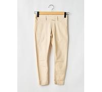 marithe & francois girbaud pantalons fille de couleur beige