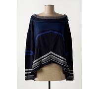 marithe & francois girbaud pulls et sweat-shirts femme de couleur bleu