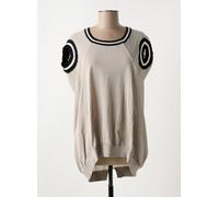 marithe & francois girbaud pulls et sweat-shirts femme de couleur gris 38