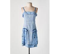 marithe & francois girbaud robes femme de couleur bleu 34