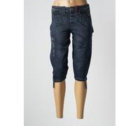 marithe & francois girbaud shorts / bermudas femme de couleur bleu