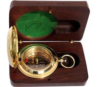 Maritime Museum Store Boussole de Poche en Laiton Faite à la Main