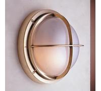 Maritime Wandleuchte IP54 en Laiton Inoxydable Hublot Extérieur Lampe Entrée, Au