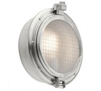 Maritime Wandleuchte Verre Acier Rond IP44 Hublot E27 Tondo Extérieur Lampe Haus
