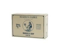 MARIUS FABRE - Coffret 6 Cubes de Savon de Marseille - A l'Huile d'Olive - Mains & Corps - 100% d'Ingrédients d'Origine Naturelle - Certifié Ecocert - Origine France Garantie - 6x400g