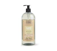 MARIUS FABRE - Gel Douche Familial, Parfumé à la Verveine - A Base d'Huiles Végétales - Extrait de Fleurs & Feuilles de Verveine - Origine France Garantie - Flacon Pompe 1L