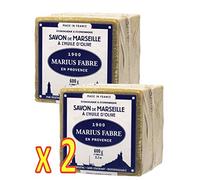 Marius Fabre - SAVON DE MARSEILLE ˆ l'Huile d'Olive Cube de 600 Gr - Lot de 2 Cubes 600 Gr