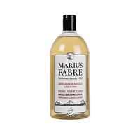 MARIUS FABRE - Savon Liquide de Marseille - A l'Huile d'Olive - Mains & Corps - Plus de 98% d'Ingrédients d'Origine Naturelle - Origine France Garantie - Parfum Fleur de Cerisier & Grenade - 1L