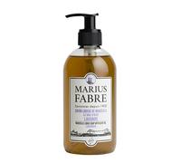 MARIUS FABRE - Savon liquide de Marseille à l'huile d'olive, parfumé à la lavande, mains et corps, flacon pompe 400ml