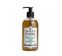 MARIUS FABRE - Savon liquide de Marseille à l'huile d'olive, parfumé à la verveine, mains et corps, flacon pompe 400ml