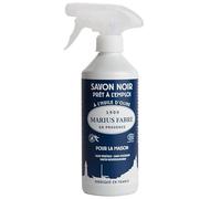 MARIUS FABRE - Savon Noir Liquide à l'Huile d'Olive - Nettoyant Multi-Usages, 100% d'Origine Naturelle - Fabrication Traditionnelle - Certifié Ecocert - Origine France Garantie - Spray 500ml
