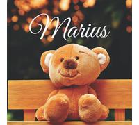 Marius: Souvenirs de naissance - album à compléter et personnaliser avec vos photos - format 21X21