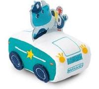 LILLIPUTIENS - Voiture à Friction Marius Le rhinocéros - Jouet Musical et sensoriel - Stimule motricité, Imagination et créativité des Tout-Petits - Jouet éveil bébé - Dès 18 Mois - 83440