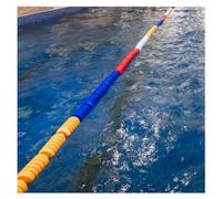 MARIYCH Séparateur de Piscine Flottant de 3,3 à 60 Pieds - Facile à Installer - Barrière Flottante de sécurité pour piscines intérieures et extérieures pour diviser la Profondeur (Nylon, 12 m/40 Pied