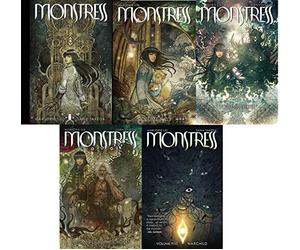 Marjorie Liu Monstress Series 5 book collection set Vol 1- 5 (Awakening, The Blood, Monstress, Monstress, The Choosen, Warchild)