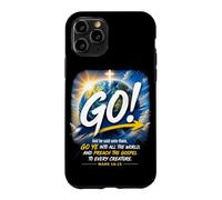 Mark 16:15 Go Into All The World and Preach The Gospel Coque pour iPhone 11 Pro