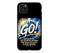 Mark 16:15 Go Into All The World and Preach The Gospel Coque pour iPhone 11 Pro Max