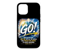 Mark 16:15 Go Into All The World and Preach The Gospel Coque pour iPhone 12/12 Pro
