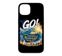 Mark 16:15 Go Into All The World and Preach The Gospel Coque pour iPhone 13