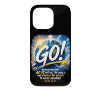 Mark 16:15 Go Into All The World and Preach The Gospel Coque pour iPhone 13 Pro