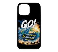 Mark 16:15 Go Into All The World and Preach The Gospel Coque pour iPhone 13 Pro Max