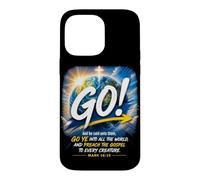 Mark 16:15 Go Into All The World and Preach The Gospel Coque pour iPhone 14 Pro Max