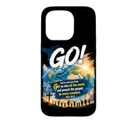 Mark 16:15 Go Into All The World and Preach The Gospel Coque pour iPhone 15 Pro